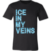 Canvas Mens Shirt / Black / S Ice in my Veins Shirt