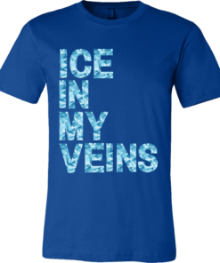 Canvas Mens Shirt / True Royal / S Ice in my Veins Shirt