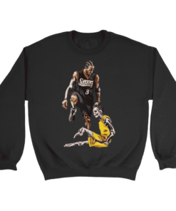 Crewneck Sweatshirt / Black / S Allen Iverson The Step Over Sweatshirt