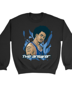 Crewneck Sweatshirt / Black / S Allen "The Answer" Iverson Sweatshirt