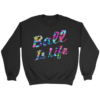 Crewneck Sweatshirt / Black / S Ball is Life Summer Sweatshirt