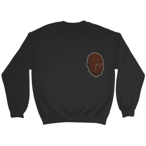 Crewneck Sweatshirt / Black / S Crying MJ Sweatshirt