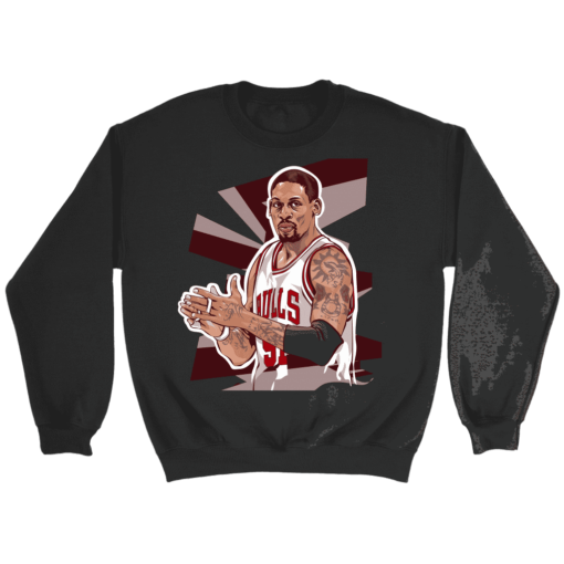 Crewneck Sweatshirt / Black / S Dennis "The Worm" Rodman Sweatshirt