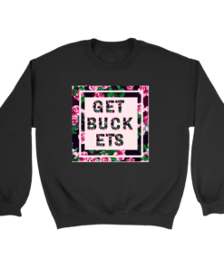 Crewneck Sweatshirt / Black / S Get Buckets! Sweatshirt