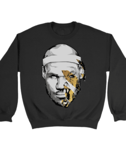 Crewneck Sweatshirt / Black / S Heart of a Lion Lebron Sweatshirt