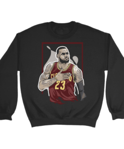 Crewneck Sweatshirt / Black / S Heart of The King Sweatshirt