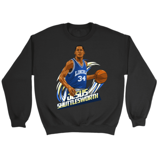 Crewneck Sweatshirt / Black / S Jesus Shuttlesworth Sweatshirt