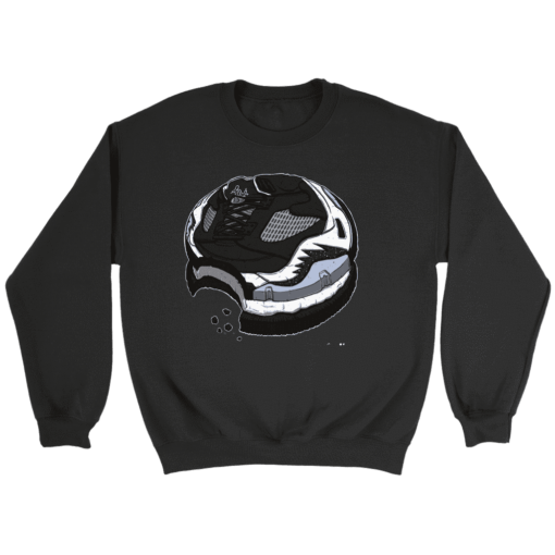 Crewneck Sweatshirt / Black / S Jordan V Oreo Cookie Sweatshirt