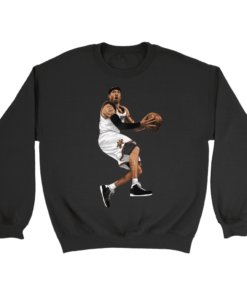 Crewneck Sweatshirt / Black / S Retro Allen Iverson Sweatshirt