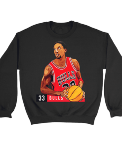 Crewneck Sweatshirt / Black / S Retro Scottie Pippen Sweatshirt