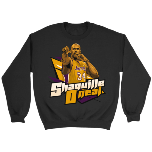 Crewneck Sweatshirt / Black / S Shaquille O'neal Sweatshirt