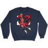 Crewneck Sweatshirt / Navy / S #23 The GOAT Sweatshirt