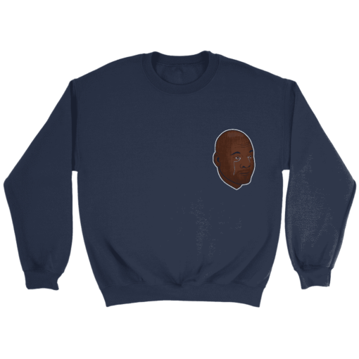 Crewneck Sweatshirt / Navy / S Crying MJ Sweatshirt