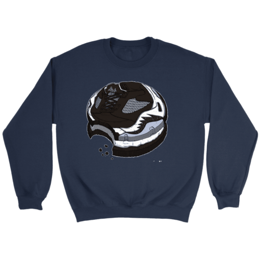 Crewneck Sweatshirt / Navy / S Jordan V Oreo Cookie Sweatshirt