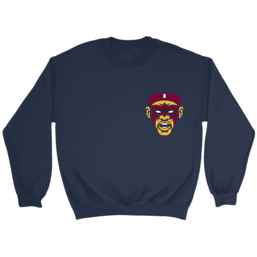 Crewneck Sweatshirt / Navy / S Lebron The Ultimate Warrior Sweatshirt