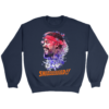 Crewneck Sweatshirt / Navy / S Rasheed Wallace Watercolor Sweatshirt