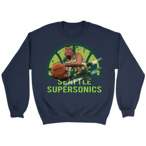 Crewneck Sweatshirt / Navy / S Shawn "Reign Man" Kemp Sweatshirt