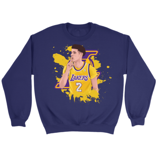 Crewneck Sweatshirt / Purple / S Lonzo Ball Sweatshirt