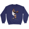 Crewneck Sweatshirt / Purple / S Retro Allen Iverson Sweatshirt