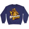 Crewneck Sweatshirt / Purple / S Shaquille O'neal Sweatshirt