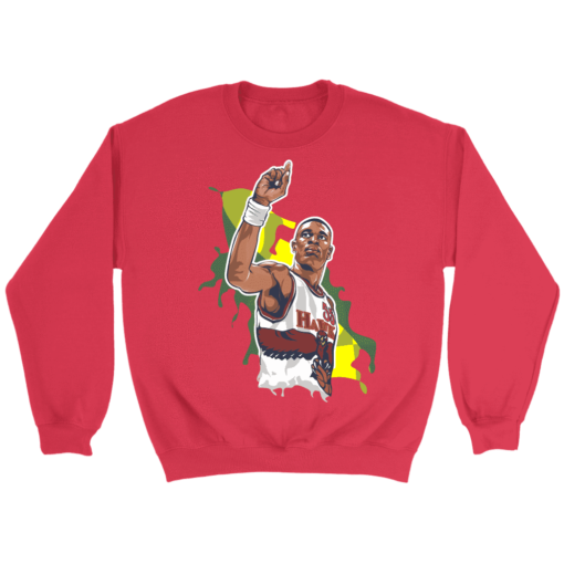 Crewneck Sweatshirt / Red / S Dikembe Finger Wag Sweatshirt