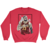 Crewneck Sweatshirt / Red / S Heart of The King Sweatshirt