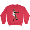 Crewneck Sweatshirt / Red / S Retro Allen Iverson Sweatshirt