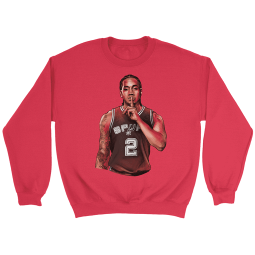 Crewneck Sweatshirt / Red / S Silent Killer Kawhi Sweatshsirt