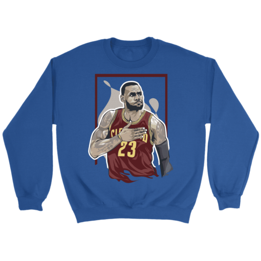 Crewneck Sweatshirt / Royal / S Heart of The King Sweatshirt