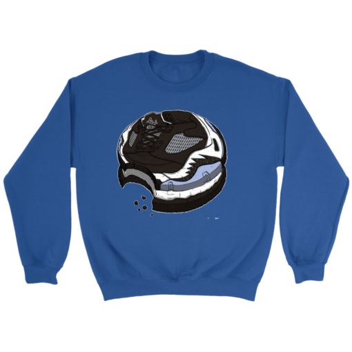 Crewneck Sweatshirt / Royal / S Jordan V Oreo Cookie Sweatshirt