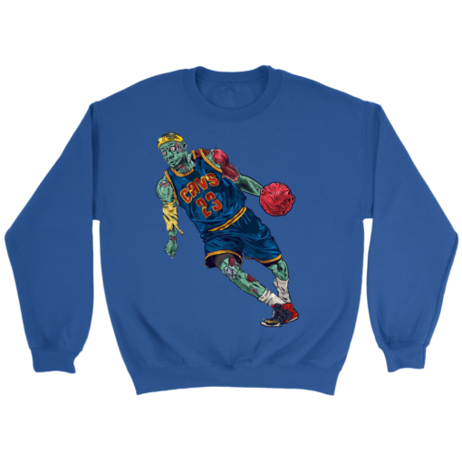 Crewneck Sweatshirt / Royal / S King of Zombie Sweatshirt