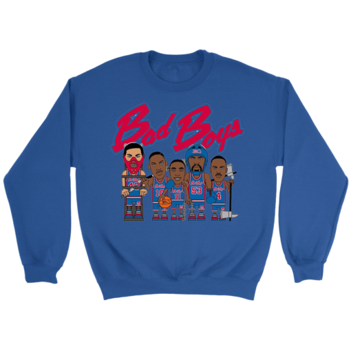 Crewneck Sweatshirt / Royal / S Pistons Badboys Sweatshirt