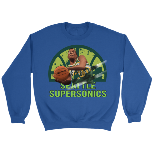 Crewneck Sweatshirt / Royal / S Shawn "Reign Man" Kemp Sweatshirt