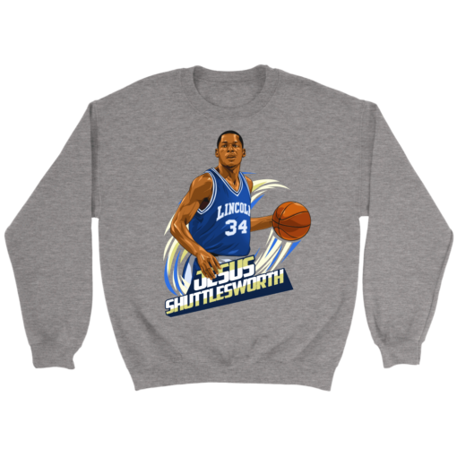 Crewneck Sweatshirt / Sport Grey / S Jesus Shuttlesworth Sweatshirt