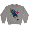 Crewneck Sweatshirt / Sport Grey / S King of Zombie Sweatshirt