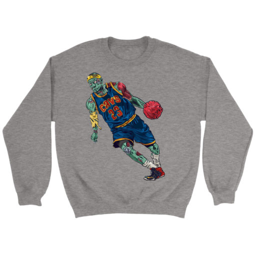 Crewneck Sweatshirt / Sport Grey / S King of Zombie Sweatshirt