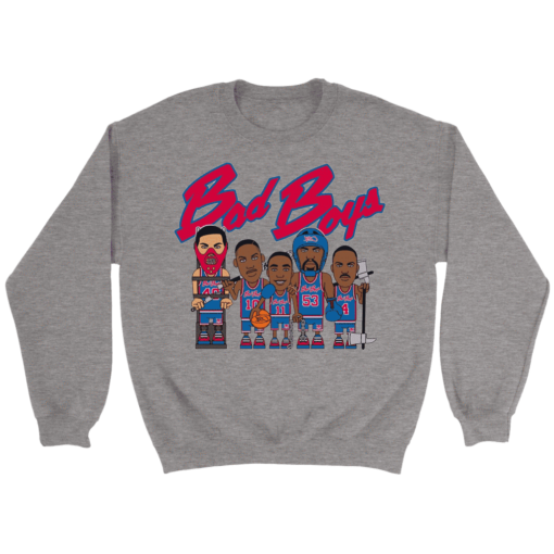 Crewneck Sweatshirt / Sport Grey / S Pistons Badboys Sweatshirt