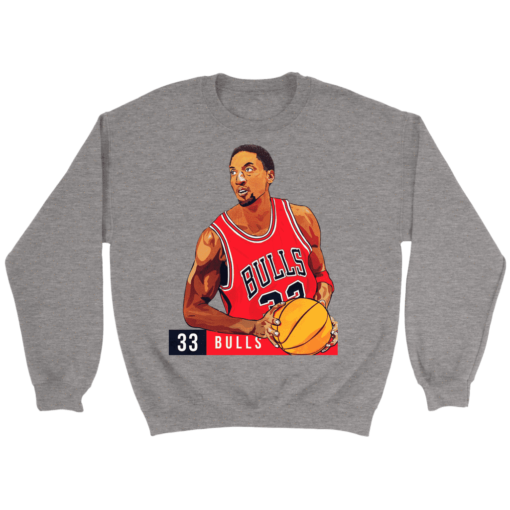 Crewneck Sweatshirt / Sport Grey / S Retro Scottie Pippen Sweatshirt