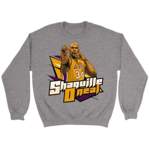 Crewneck Sweatshirt / Sport Grey / S Shaquille O'neal Sweatshirt