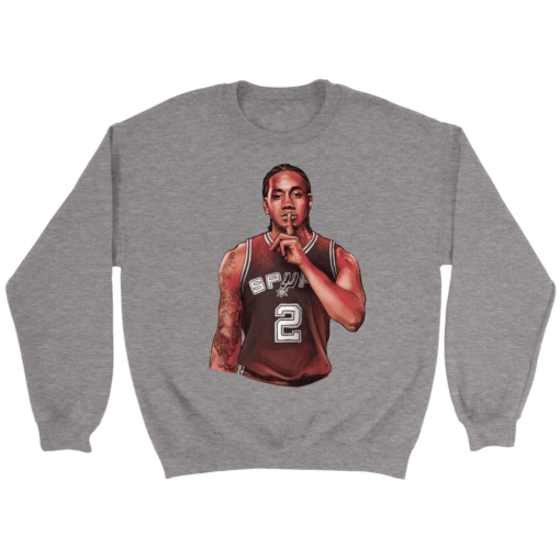 Crewneck Sweatshirt / Sport Grey / S Silent Killer Kawhi Sweatshsirt