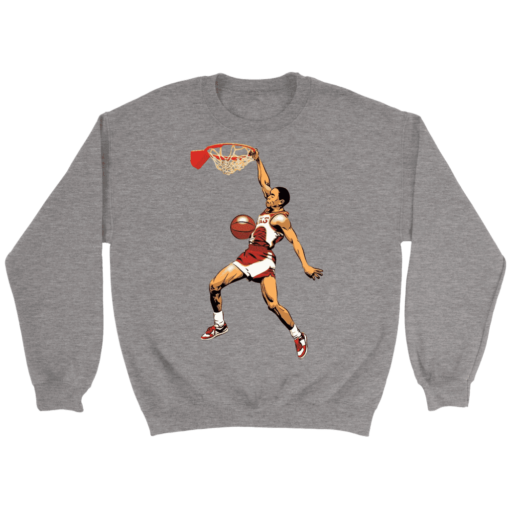 Crewneck Sweatshirt / Sport Grey / S Spud Webb Slamdunk Sweatshirt