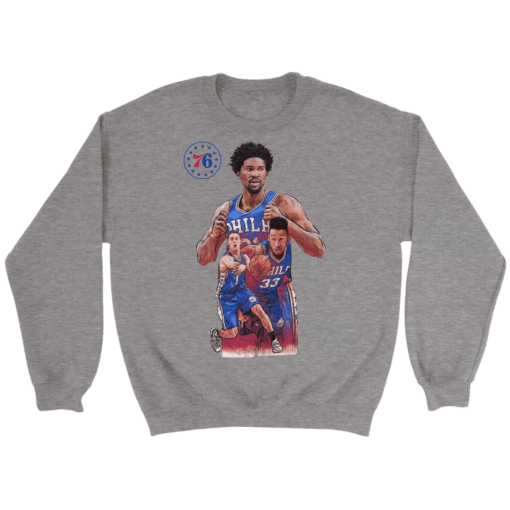 Crewneck Sweatshirt / Sport Grey / S The 76ers Squad Sweatshirt