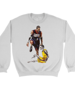 Crewneck Sweatshirt / White / S Allen Iverson The Step Over Sweatshirt