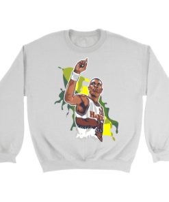 Crewneck Sweatshirt / White / S Dikembe Finger Wag Sweatshirt