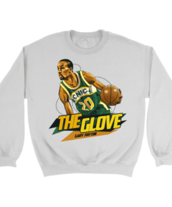 Crewneck Sweatshirt / White / S Gary "The Glove" Payton Sweatshirt