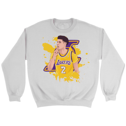 Crewneck Sweatshirt / White / S Lonzo Ball Sweatshirt