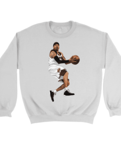 Crewneck Sweatshirt / White / S Retro Allen Iverson Sweatshirt