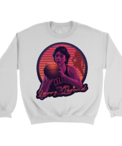 Crewneck Sweatshirt / White / S Retro Larry Bird Sweatshirt