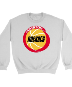 Crewneck Sweatshirt / White / S Retro Rockets Sweatshirt