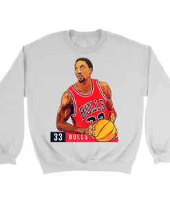 Crewneck Sweatshirt / White / S Retro Scottie Pippen Sweatshirt